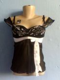 blusinha tipo corpete M