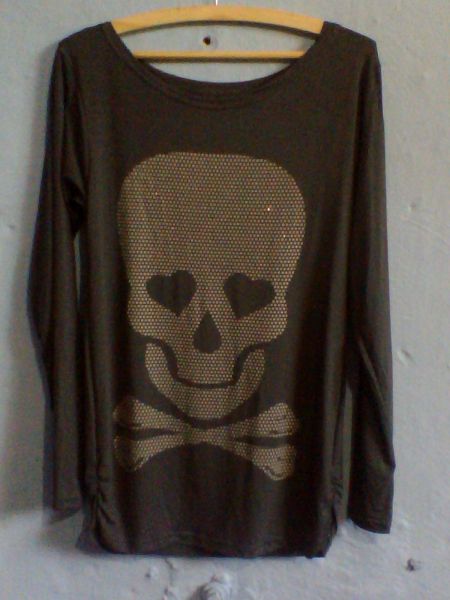 ☠ Vest legging Caveira Manga Longa ☠