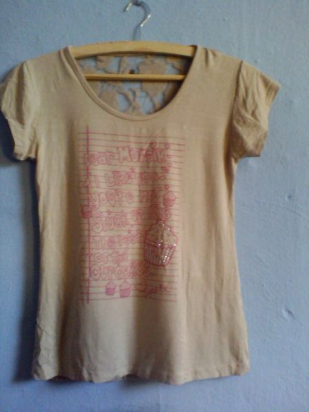 Camiseta cupcake M